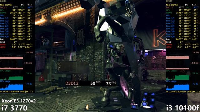 I7 3770 Vs I3 10100f Test In 15 Games Or I3 10100f Vs Xeon E3 1270v2