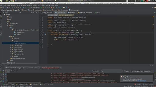 Android Kotlin - Lateinit смотреть онлайн