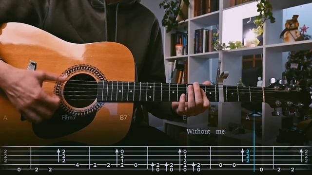 Without Me Mac DeMarco Сover  Guitar Tab / Lesson / Tutorial