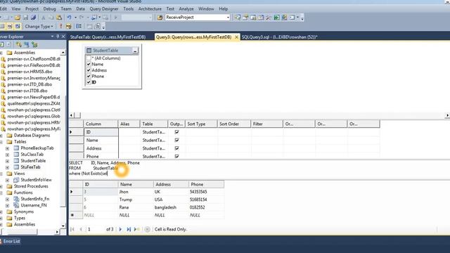 create and use function in sql. not exist in SQL PART 8 смотреть онлайн