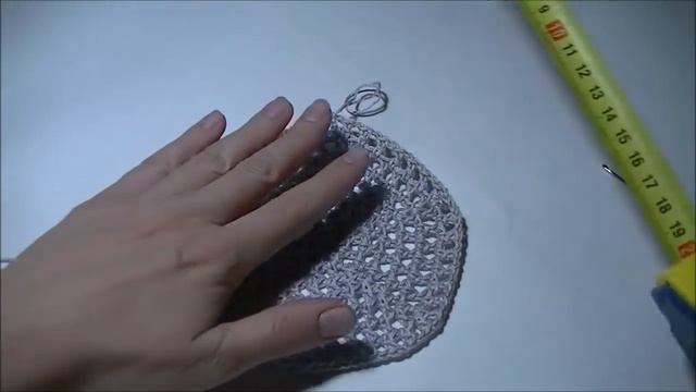 Шляпка - панамка на девочку на ОГ 46см./ Crochet Girls hat смотреть онлайн