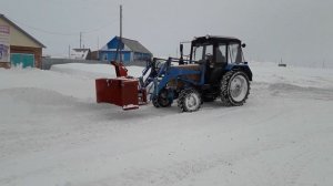 Самодельный снегоуборочный ротор на мтз 82