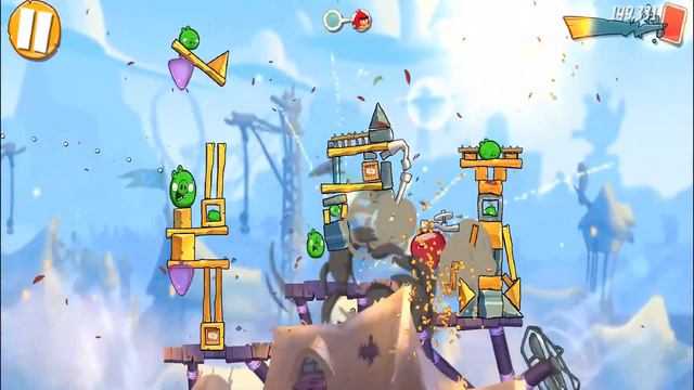 Angry Birds 2: Gameplay Walkthrough Part 7 - Level 31 - 35 Completed! (iOS, Android) смотреть онлайн