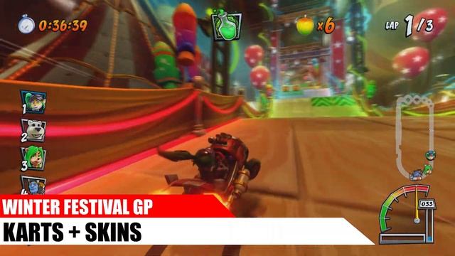Let's Talk about the Winter Festival Grand Prix! (Crash Team Racing Nitro-Fueled) смотреть онлайн