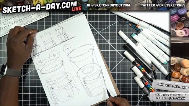 LIVE: Industrial Design Sketching by Sketch A Day смотреть онлайн