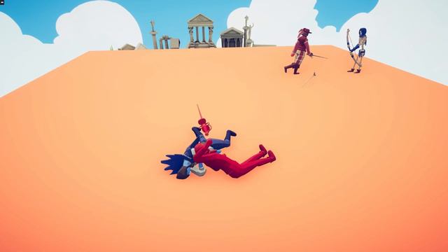 FENCER + TEACHER vs 2x UNITS - Totally Accurate Battle Simulator TABS смотреть онлайн