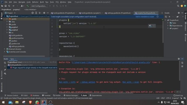 Definindo estrutura de projeto contendo múltiplos módulos (Gradle + IntelliJ) смотреть онлайн