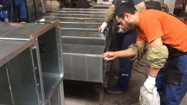 Конечная офланцовка воздуховодов смотреть онлайн