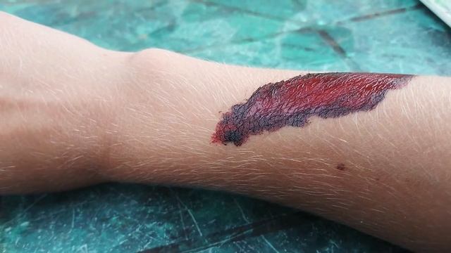 Рисуем реалистичную рану на руке.(Туториал). смотреть онлайн