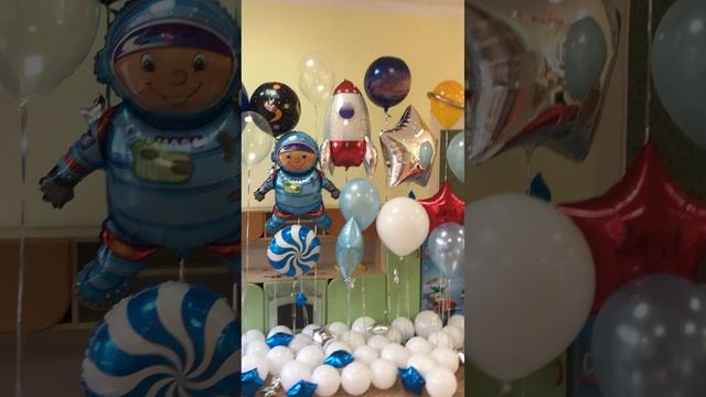 Оформление шарами выпускного в детском саду смотреть онлайн