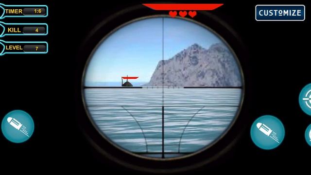 Angry Shark Sniper 3D - Megalodon Shark Attack Zoo Hunter Games - Android Gameplay #3 смотреть онлайн