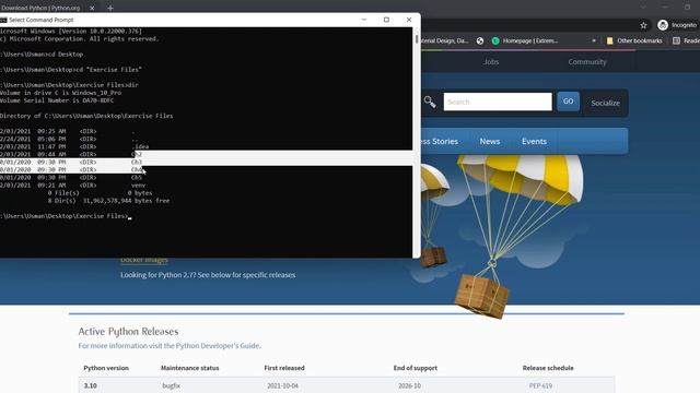 How to run Python programs in command prompt | Python Tutorials for Beginners смотреть онлайн