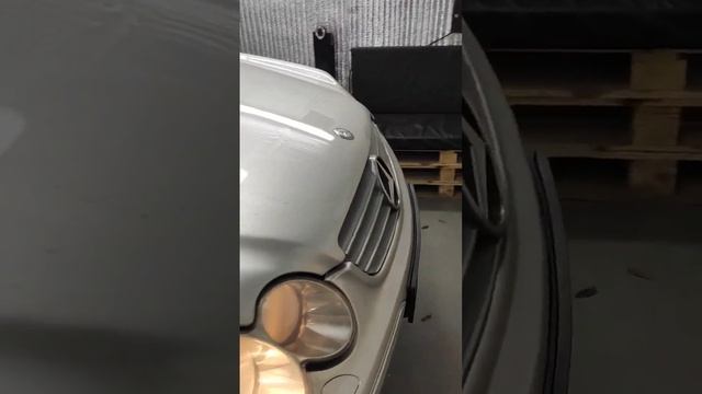 Mercedes CLK w209. Ретрофит фар. /// Мастерская автосвета в Минске. +375445558333 смотреть онлайн