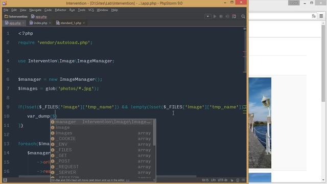Tutoriel PHP : Redimensionner vos images avec Intervention смотреть онлайн