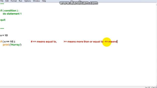 Let's Learn Python Programming Basics Part 8 The if Condition смотреть онлайн