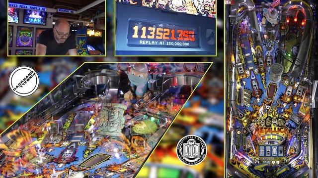 Pinball Tutorials with Bowen Kerins - Metallica Premium by Stern Pinball in 4k смотреть онлайн