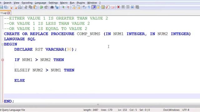 Stored Procedure IF ELSE IF ELSE смотреть онлайн