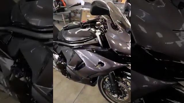 Покраска мотоцикла Suzuki Bandit смотреть онлайн