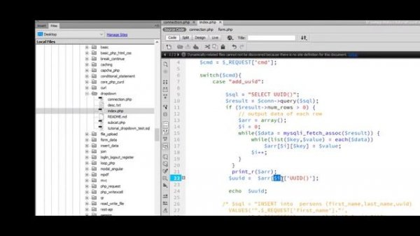 UUID in PHP MySQL|How to generate Unique Id|Auto Generate Code|UUID Auto Generate|PHP MySQL Tutoria