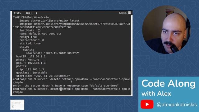 Kubernetes 101: Configure Default CPU Requests and Limits for a Namespace смотреть онлайн