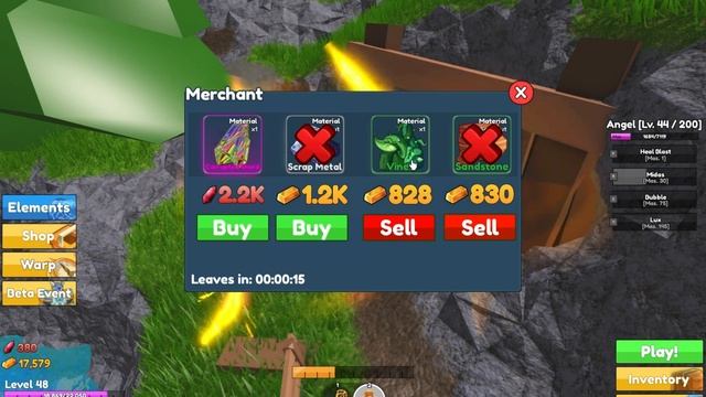 Elemental Dungeons Merchant Location смотреть онлайн