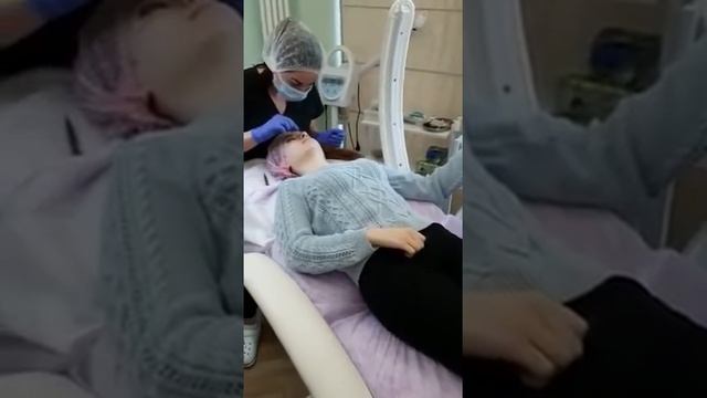 Маникюр + ламинирование ресниц. Работа в 4 руки. Mercix Moscow салон красоты смотреть онлайн