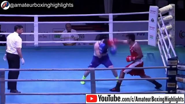 Isroil Madrimov UZB INDIA Open 2018 highlights смотреть онлайн
