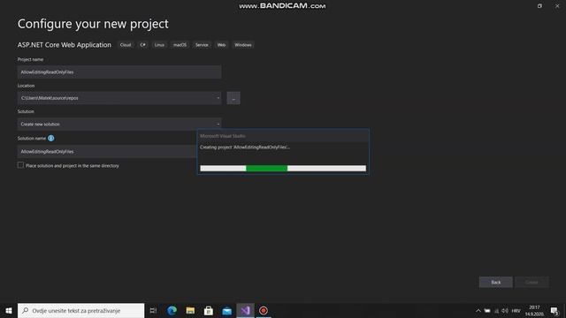 Visual Studio 2019 - Allow Editing Readonly смотреть онлайн