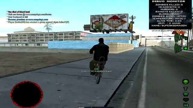 GTA SAMP DayZ part 1 смотреть онлайн