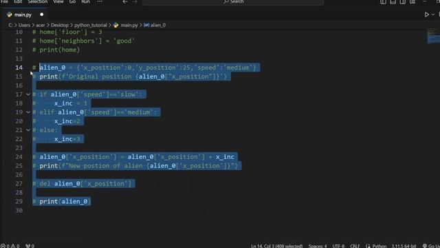 Dictionaries 1-part //#python (Lug'atlar) смотреть онлайн