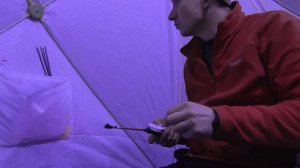 Зимняя рыбалка на озере Отрадное