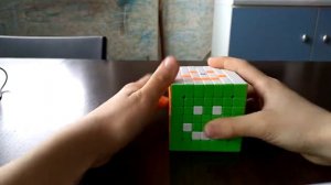 Узоры на кубике рубика 7 на 7.