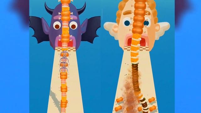 Angel and devil. New view in Sandwich Runner Android Gameplay. The upside-down world⚡ смотреть онлайн