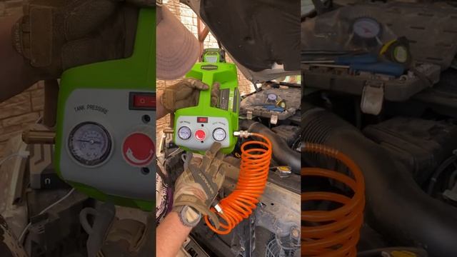 Обзор компрессора Greenworks G40AC смотреть онлайн