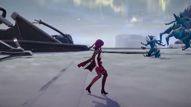 Honkai Star Rail: Kafka Idles and In-Battle Animations смотреть онлайн