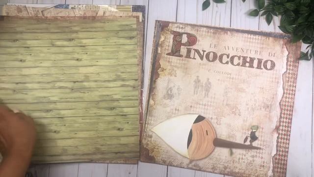 Adventures of Pinocchio ~ August Class+Kit #1 смотреть онлайн