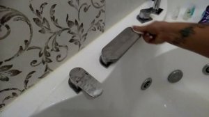 Как очистить хромированную сантехнику от окисления, убираем черноту K2 Aluchrom (Алюхром)