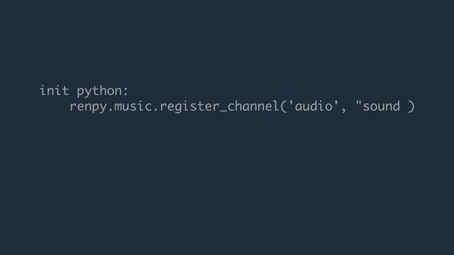 Ren'py Sound & Audio Tutorial смотреть онлайн