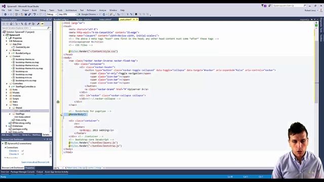 Episerver CMS 9 tutorial with asp.net mvc 5 och twitter bootstrap 3 part 2 смотреть онлайн