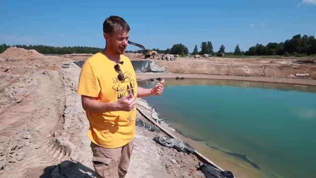 Строительство общественного декоративного водоёма в кп Репинское. Очередной этап. 2022 смотреть онлайн
