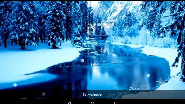 WinterJoy HD Livewallpaper / Зимняя радость HD Живые обои смотреть онлайн