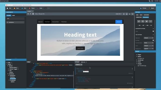 Bootstrap Studio 2.0 - Highlights смотреть онлайн