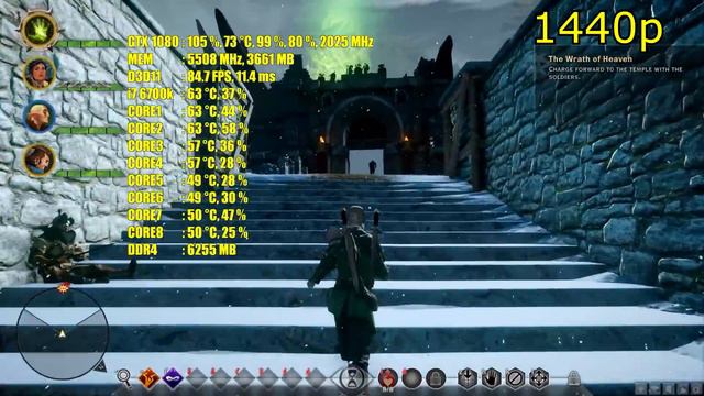 Dragon Age Inquisition GTX 1080 OC | 1080p & 1440p Maxed Out | FRAME-RATE TEST смотреть онлайн
