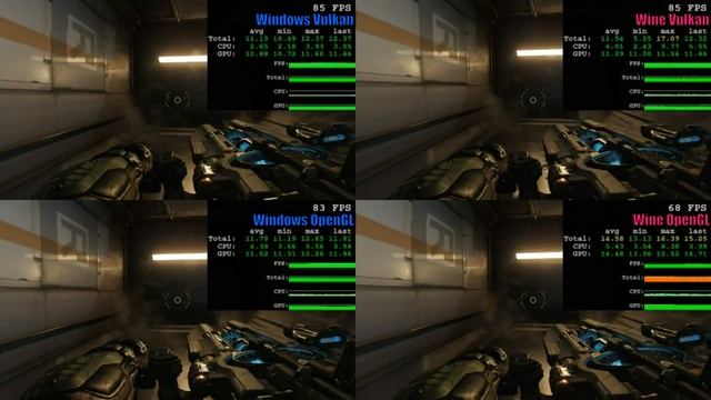 Doom 2016 Vulkan vs OpenGL on SteamOS & Windows смотреть онлайн