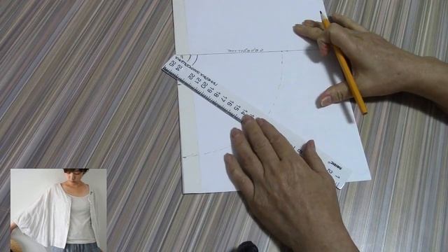 Жакетик из круга за 2 часа. Конструируем жакетик смотреть онлайн