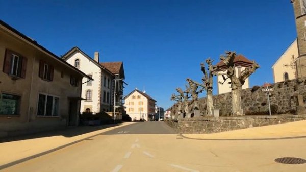 Driving Switzerland ?? | Chardonne to Châtel-St-Denis 4K Scenic Drive