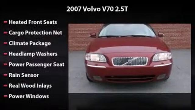 2007 Volvo V70 2.5T смотреть онлайн
