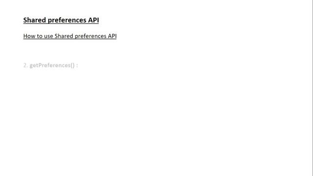 Android tutorial (2018) - 15 - Introduction to SharedPreferences API смотреть онлайн