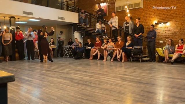 Dana Zampieri & Sergey Kurkatov, 2-3, Milonga Sentimental, La Vi Llegar, Osvaldo Pugliese смотреть онлайн