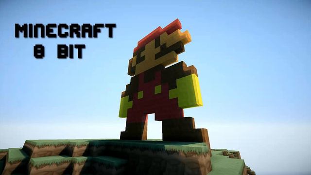 Minecraft 8 bit sound mod music : Walkin'on the ocean. смотреть онлайн